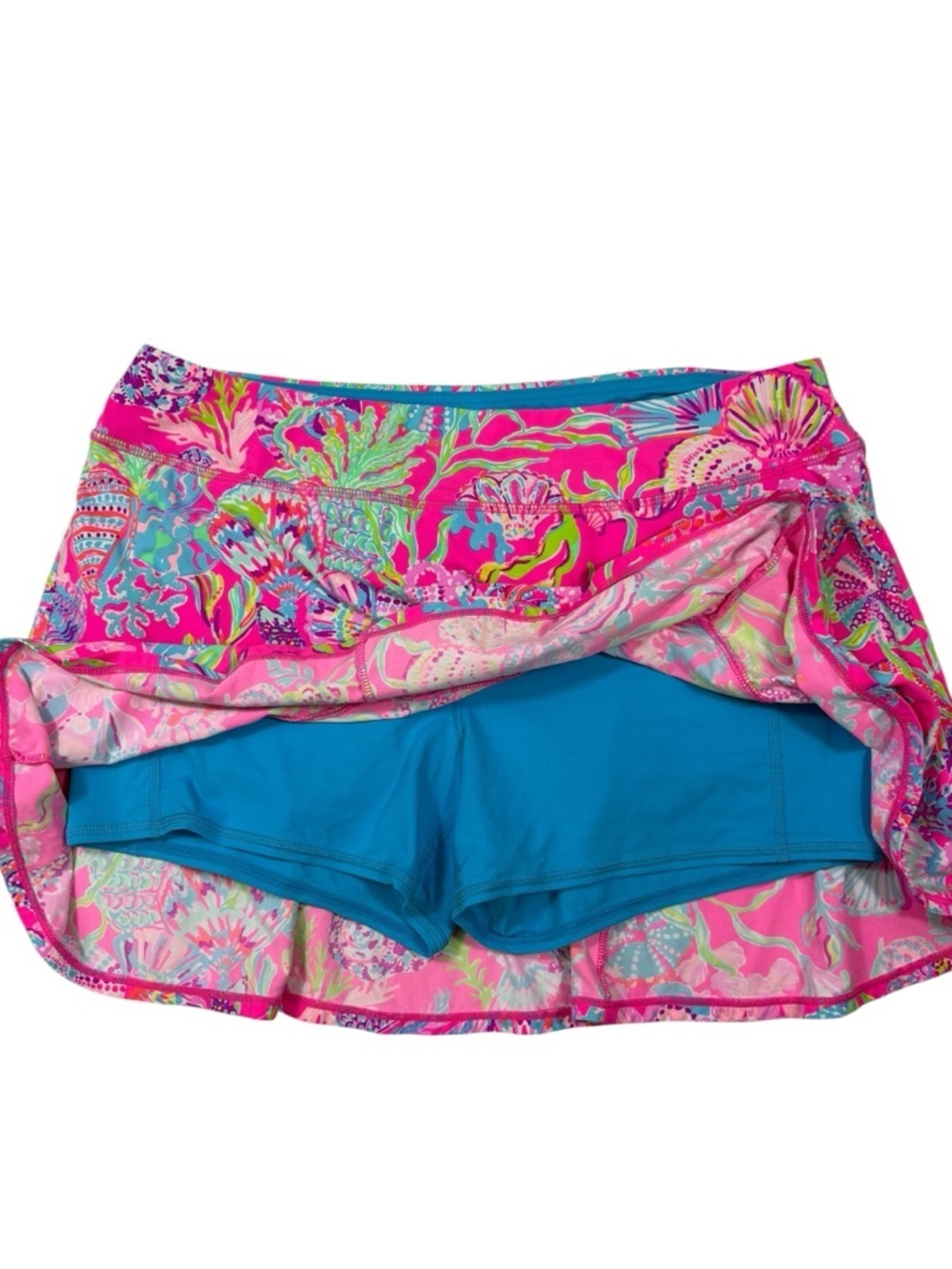 Lilly Pulitzer Corrine UPF 50 Luxletic Skorts | Size L - Picture 4 of 9